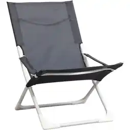 Leen Bakker Strandstoel Rimini - antraciet aanbieding