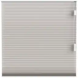 Leen Bakker Fenstr plisségordijn Montreal dubbel 25mm lichtdoorlatend - taupe (30019) aanbieding