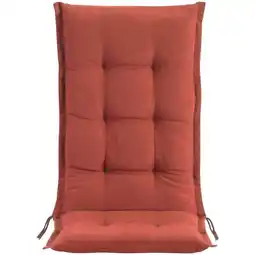Leen Bakker Terrasstoelkussen Brest - terracotta- 120x50 cm aanbieding