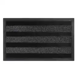 Leen Bakker Mat Cactus - antraciet - 45x75 cm aanbieding