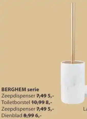 Jysk BERGHEM serie Toiletborstel aanbieding