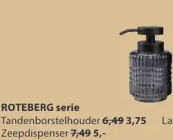 Jysk ROTEBERG serie Zeepdispenser aanbieding