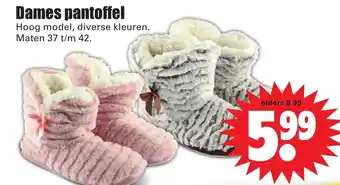 Dirk Dames pantoffel aanbieding