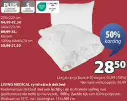 Jysk LIVING MEDICAL synthetisch dekbed aanbieding