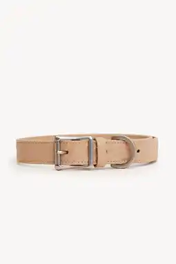 Pets Place Dogguo Zebra Collar - Hondenhalsband - Beige aanbieding