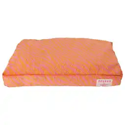 Pets Place Dogguo Zebra Flat Bed - Hondenmatras - 60x40 cm Pink Oranje S aanbieding