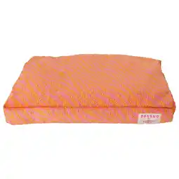 Pets Place Dogguo Zebra Flat Bed - Hondenmatras - 60x40 cm Pink Oranje S aanbieding