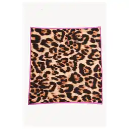 Pets Place Dogguo Leo-Bandana - Hondenkleding - 55x55 cm Bruin Beige Zwart Voor Honden aanbieding