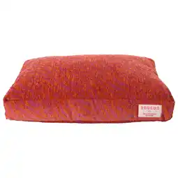 Pets Place Dogguo Zebra Flat Bed - Hondenmatras - 60x40 cm Magenta Oranje S aanbieding