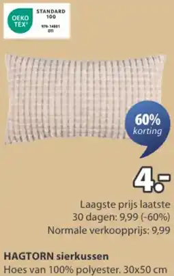 Jysk HAGTORN sierkussen aanbieding