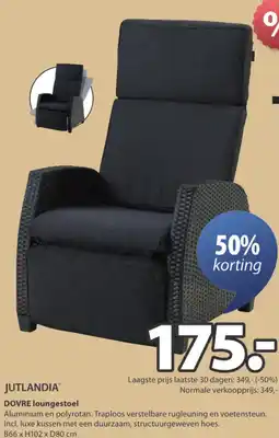 Jysk JUTLANDIA DOVRE loungestoel aanbieding