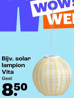 Kwantum Solar lampion Vita aanbieding