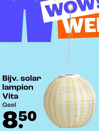 Kwantum Solar lampion Vita aanbieding