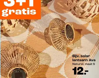 Kwantum Solar lantaarn Ava aanbieding