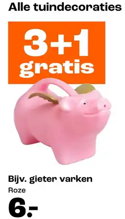 Kwantum Gieter varken aanbieding