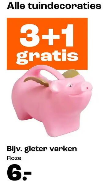 Kwantum Gieter varken aanbieding