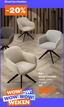 Kwantum Stoel Comiso aanbieding