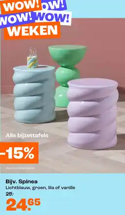 Kwantum Alle bijzettafels aanbieding