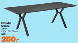 Kwantum Eettafel Milano aanbieding