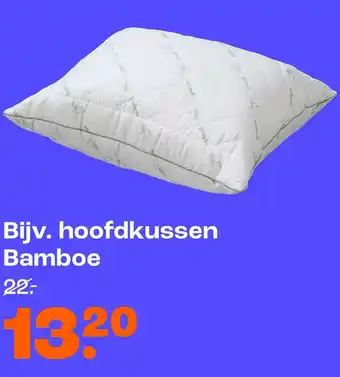 Kwantum Hoofdkussen Bamboe aanbieding