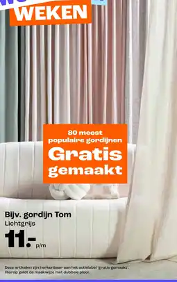 Kwantum Gordijn Tom aanbieding