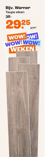 Kwantum Klik PVC Warner aanbieding