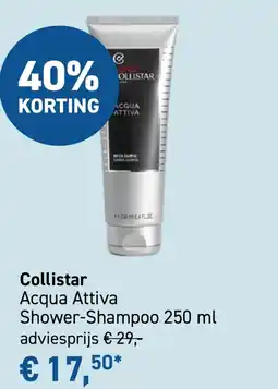 Mooi parfumerie Collistar Acqua Attiva aanbieding