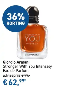 Mooi parfumerie Giorgio Armani Stronger With You Intensely aanbieding