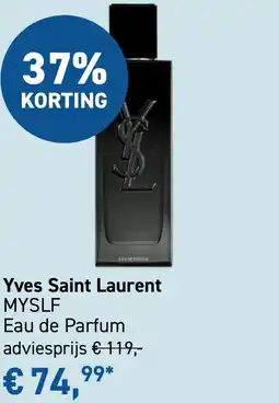 Mooi parfumerie Yves Saint Laurent MYSLF aanbieding