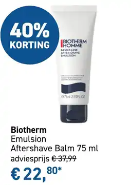 Mooi parfumerie Biotherm Emulsion aanbieding