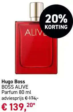 Mooi parfumerie Hugo Boss BOSS ALIVE aanbieding