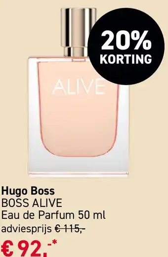 Mooi parfumerie Hugo Boss BOSS ALIVE aanbieding