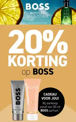 Mooi parfumerie Boss bottled bold citrus aanbieding