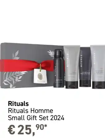 Mooi parfumerie Rituals Homme aanbieding