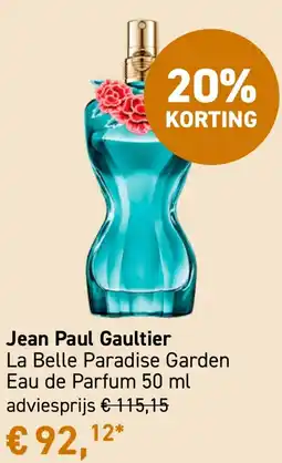 Mooi parfumerie Jean Paul Gaultier La Belle Paradise Garden aanbieding