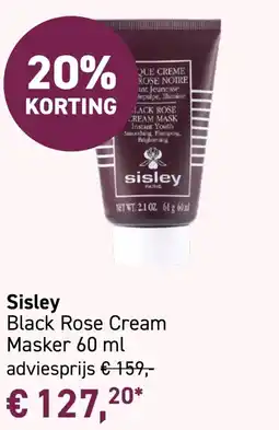 Mooi parfumerie Sisley Black Rose Cream aanbieding