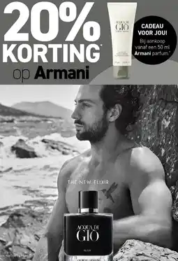 Mooi parfumerie Armani aanbieding