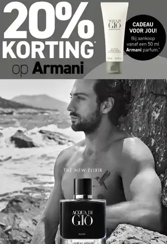 Mooi parfumerie Armani aanbieding