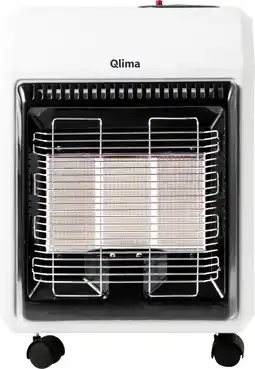 Bol.com Qlima GH 741 RM - Mobiele Gaskachel - Compact Design - 4100 Watt aanbieding