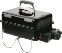 Welkoop Weber Go-Anywhere - Gasbarbecue - Zwart - 42x26 cm - 1 Brander aanbieding