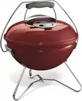 Welkoop Weber Smokey Joe Premium - Houtskoolbarbecue - Rood - ø37 cm aanbieding