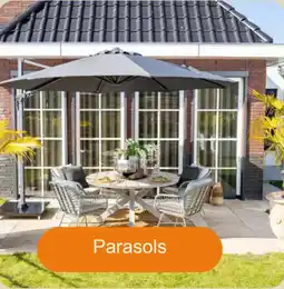 Tuinmeubelland Parasols aanbieding