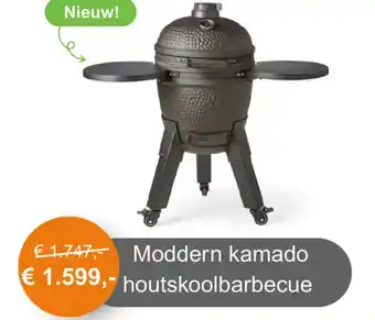 Tuinmeubelland Moddern kamado houtskoolbarbecue aanbieding