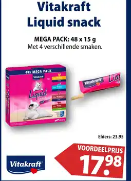 Huisdier Voordeelshop Vitakraft Liquid snack aanbieding