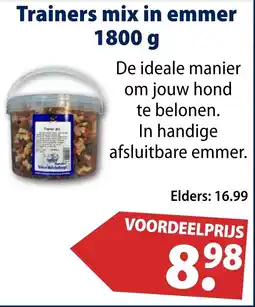 Huisdier Voordeelshop Trainers mix in emmer aanbieding