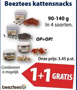 Huisdier Voordeelshop Beeztees kattensnacks aanbieding