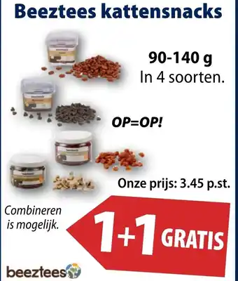 Huisdier Voordeelshop Beeztees kattensnacks aanbieding