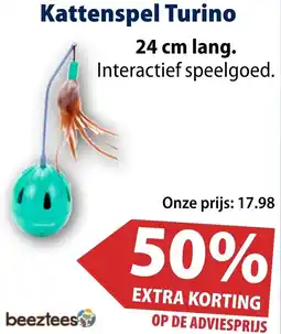 Huisdier Voordeelshop Kattenspel Turino aanbieding
