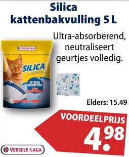 Huisdier Voordeelshop Silica kattenbakvulling aanbieding