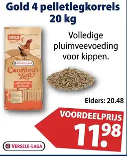 Huisdier Voordeelshop Gold 4 pelletlegkorrels aanbieding